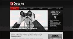 Desktop Screenshot of detektivnikancelar.com